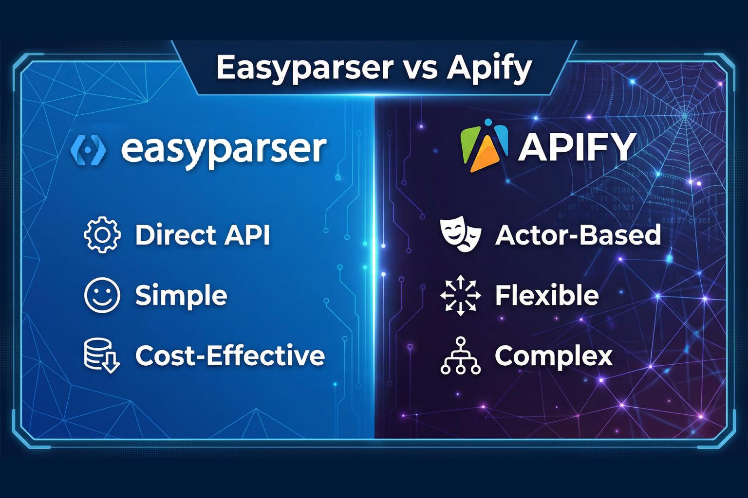 Easyparser vs Apify: Amazon Scraping Platform Comparison (2026)