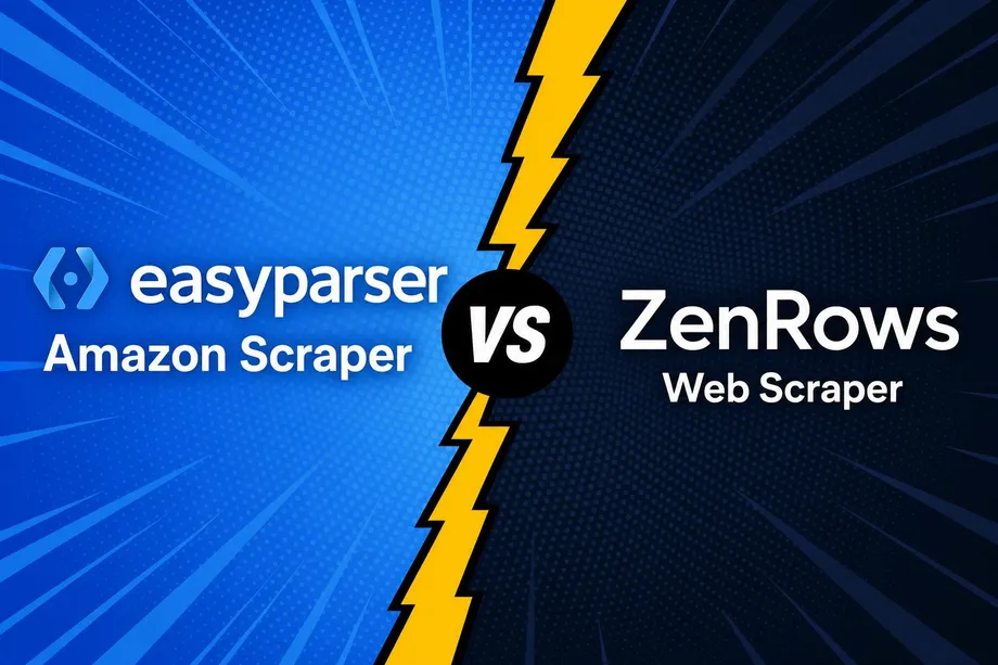 ZenRows vs Easyparser: Amazon Data API Compared (2026)